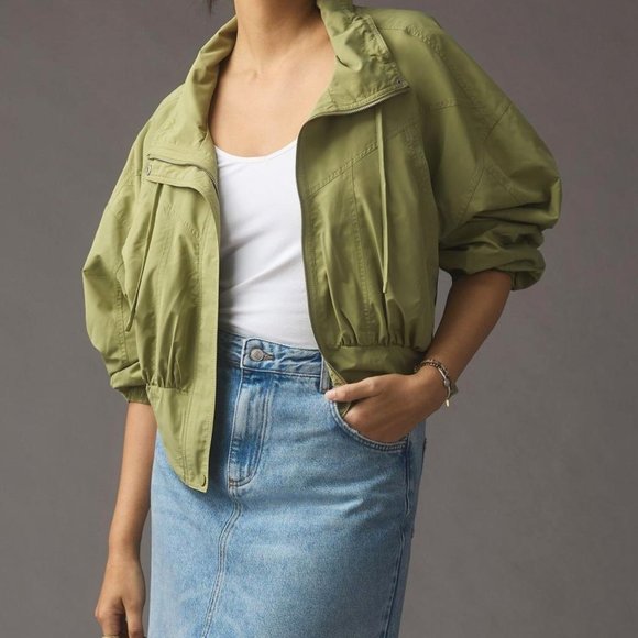 Daily Practice Bomber Jacket by Anthropologie Plus size - Picture 1 of 10